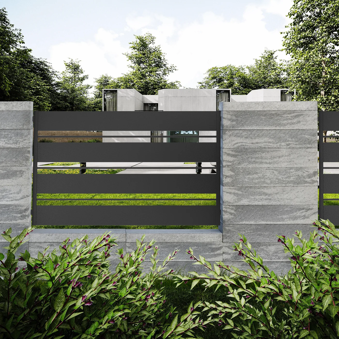 sichtschutz garten modern