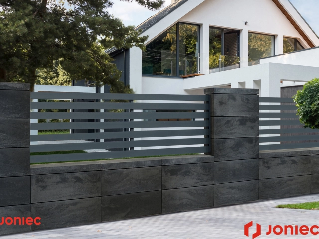 gartenzaun modern holz