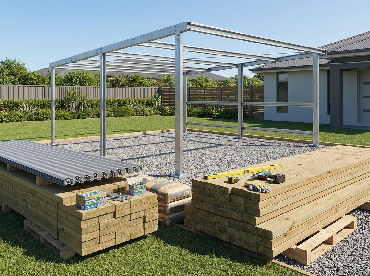 Carport zum Selberbauen: Tipps und Materialien
