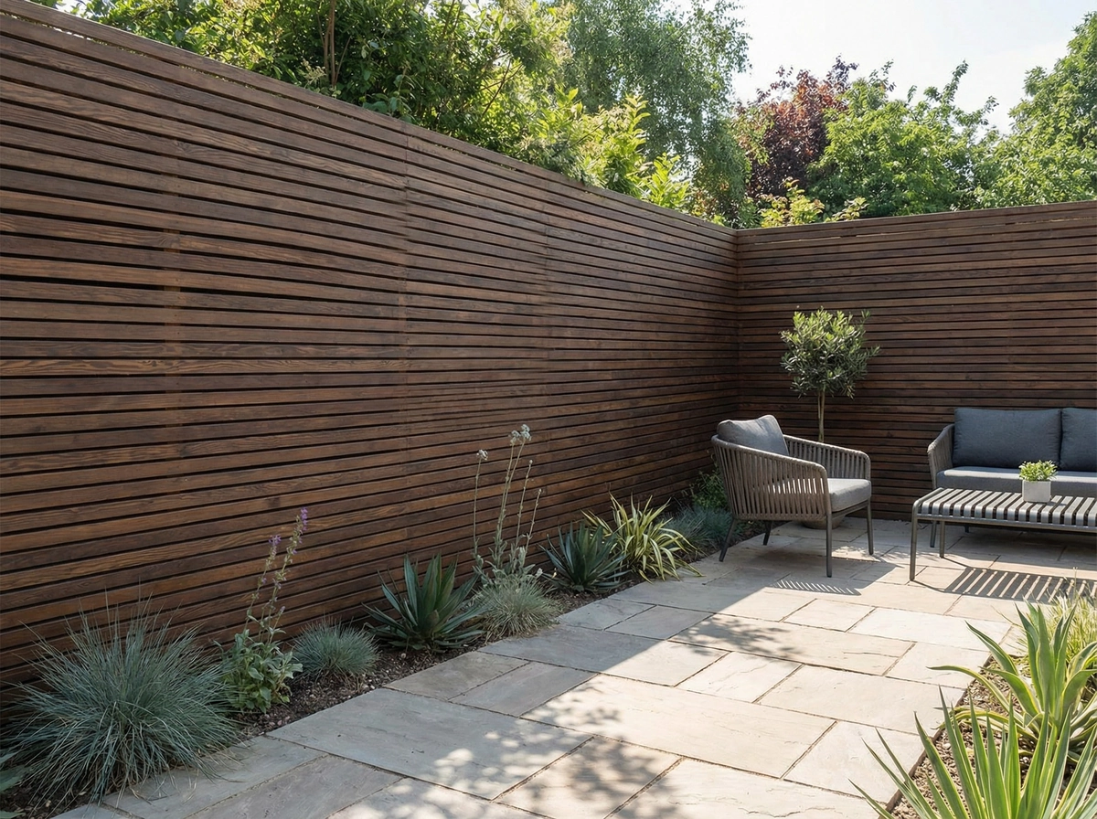 Gartenzaun Modern Holz: Ästhetik und Langlebigkeit