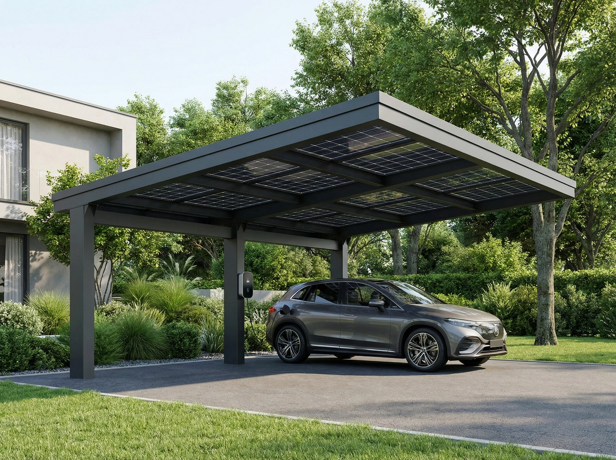Metallbau Carport: Schutz und Nachhaltigkeit vereint