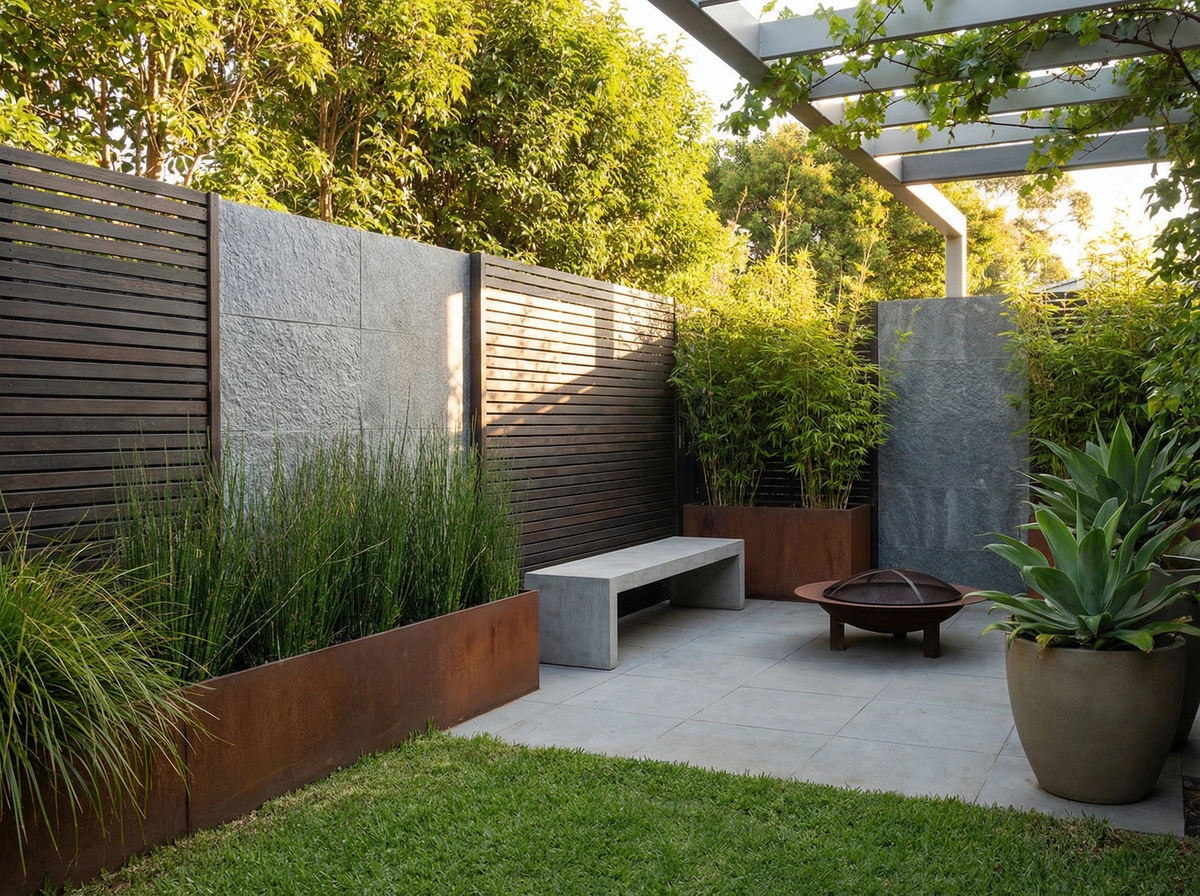 Sichtschutz Garten Modern: Stilvolle Privatsphäre-Ideen